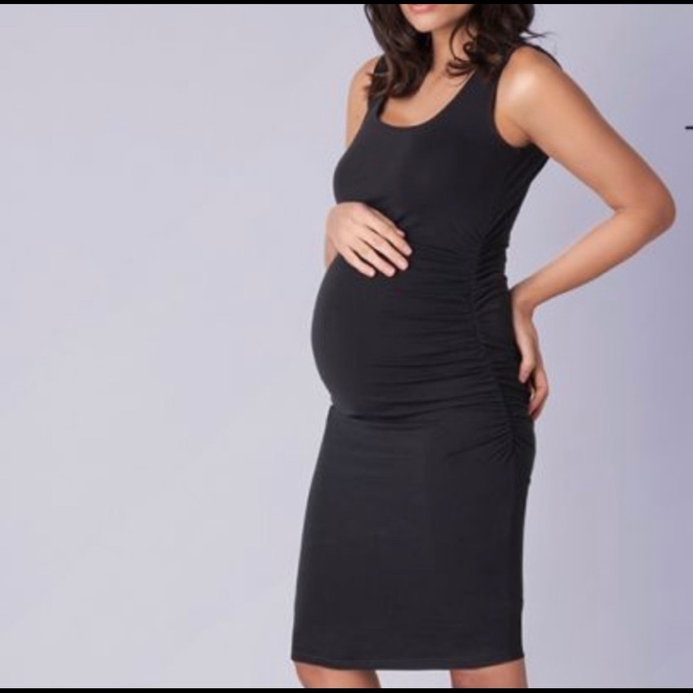 Seraphine Maternity black tank dress - US 4/Small